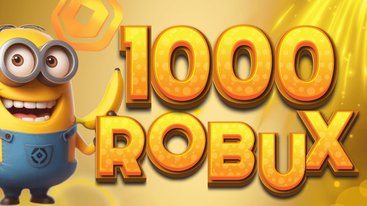 💲 1000 ROBUX (ENTREGA IMEDIATA)